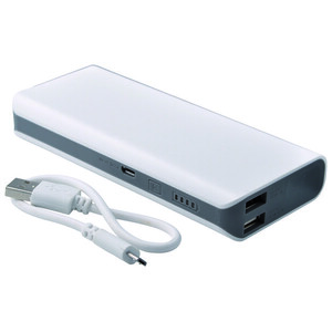 Baladeo PLR905 powerbank S11000 2x USB, fehér kép