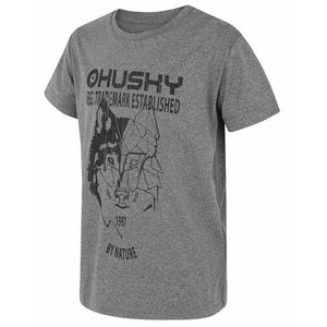 Husky Kids funkcionális póló Tash K sötétszürke kép