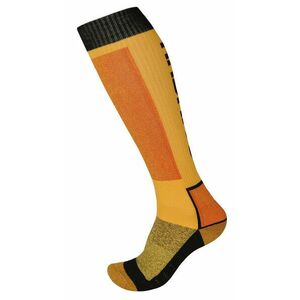 Husky Snow Wool zokni, sárga/fekete kép