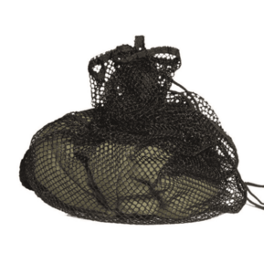 Mil-tec hálós szennyestartó zsák, 50 x 75 cm, fekete kép