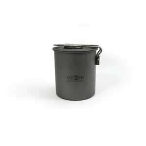 Origin Outdoors Camping Pot Titanium Trekking pot/csésze kiöntővel és összecsukható fogantyúval Titanium 750 ml kép