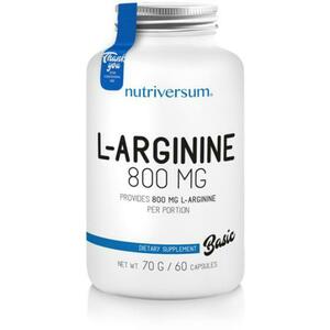 Basic - L-Arginine 800 mg kapszula 60 db kép