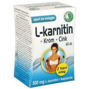 L-Karnitin + Króm + Cink 60 caps kép