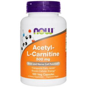 Acetyl + L-Carnitine 500 mg 100 caps kép