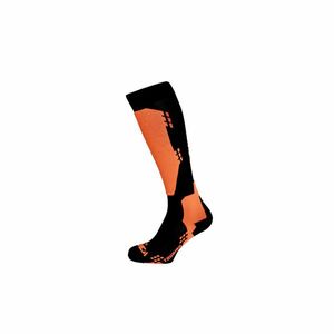 TECNICA-Touring ski socks, black/orange Fekete 39/42 kép