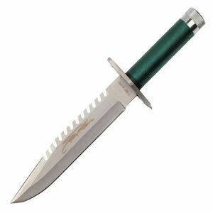 IdeallStore® vadászkés, First Blood, zöld, 35 cm, tokkal együtt kép