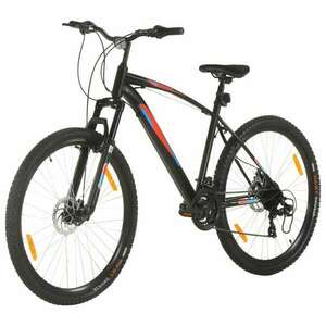 21 sebességes fekete mountain bike 29 hüvelykes kerékkel 48 cm kép