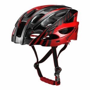 Cycling Helmet with Glasses Rockbros WT027-S (red) kép