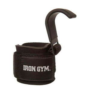 Iron Gym Iron Grip emelőpánt kampóval kép