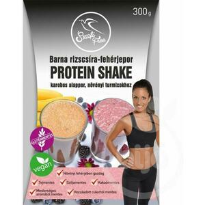 Barna rizscsíra-fehérjepor protein shake 300 g kép