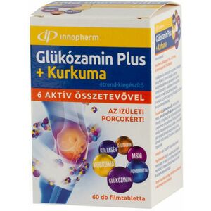 Glükózamin Plus + kurkuma filmtabletta 60 db kép