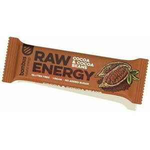 Raw Energy kakaó-kakaóbab szelet 50 g kép