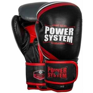 Power System Boxing Gloves Challenger Red 14 oz kép