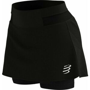 Compressport Performance Skirt W Black S Futórövidnadrágok kép