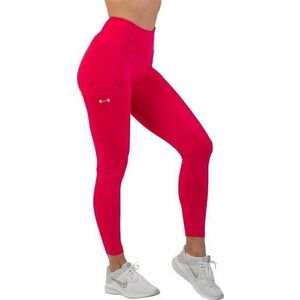 Nebbia Active High-Waist Smart Pocket Leggings Pink L Fitness nadrág kép