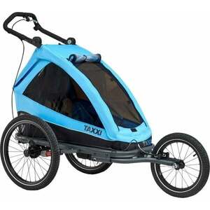 taXXi Kids Elite One Cyan Blue Gyerekülés és pótkocsi kerékpárokhoz kép