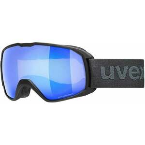 UVEX Xcitd Black Mat Mirror Blue/CV Green Síszemüvegek kép