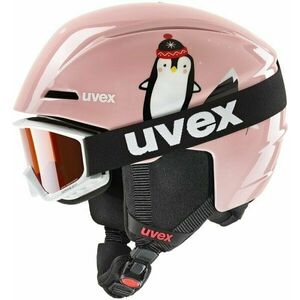 UVEX Viti Set Junior Pink Penguin 51-55 cm Sísisak kép
