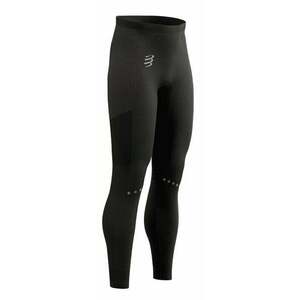 Compressport Winter Running Legging M Black XL Futónadrágok/leggingsek kép