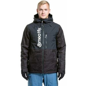 Meatfly Manifold Mens SNB and Ski Jacket Morph Black XL kép