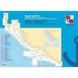 HHI Male Karte Jadransko More/Small Craft Folio Adriatic Sea Eastern Coast 2022 kép