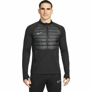 Nike THERMA-FIT ACADEMY Férfi hibrid pulóver, fekete, méret kép