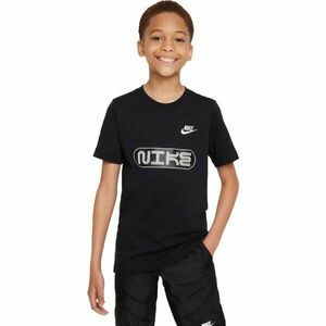 Nike SPORTSWEAR Fiú póló, fekete, veľkosť S kép