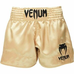 Venum CLASSIC MUAY THAI SHORTS Thai boksz rövidnadrág, arany, méret kép