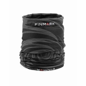 Finmark Multifunkční šátek s flísem Multifunkcionális csősál, fekete, veľkosť os kép