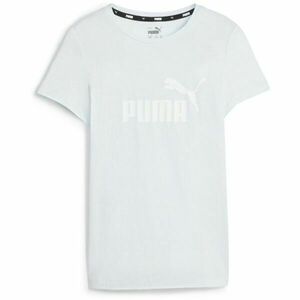 Puma ESS LOGO TEE G Lány póló, világoskék, méret kép