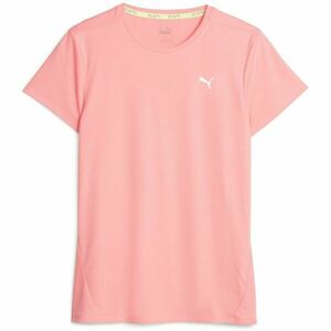 Puma RUN FAVORITE TEE TEE Női póló, rózsaszín, méret kép
