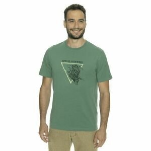 BUSHMAN DARWIN Férfi póló, zöld, méret kép