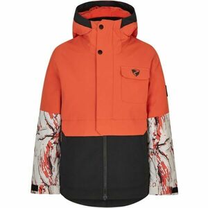 Ziener AWED Fiú sí/snowboard kabát, narancssárga, veľkosť 128 kép