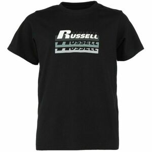 Russell Athletic TEE SHIRT BOY Gyerek póló, fekete, méret kép
