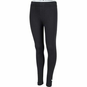 Nike NSW FAVORITES SWSH LGGNG LBR G Lány leggings, fekete, veľkosť M kép