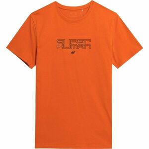 4F T-SHIRT Férfi póló, narancssárga, veľkosť XL kép
