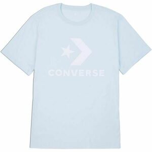 Converse STANDARD FIT CENTER FRONT LARGE LOGO STAR CHEV SS TEE Uniszex póló, világoskék, méret kép