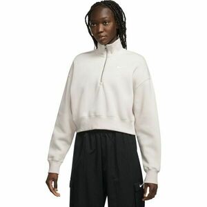 Nike SPORTSWEAR PHOENIX FLEECE Női pulóver, fehér, méret kép