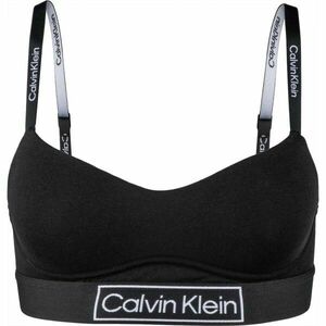 Calvin Klein REIMAGINED HERITAGE-LGHT LINED BRALETTE Női melltartó, fekete, méret kép