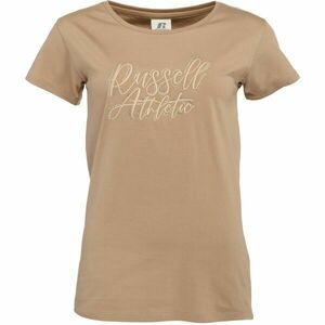 Russell Athletic TEE SHIRT W Női póló, bézs, méret kép