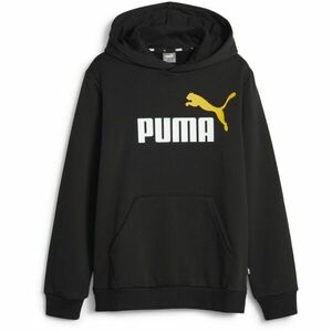 Puma ESS + 2 COL BIG LOGO HOODIE FL B Fiú pulóver, fekete, veľkosť 152 kép