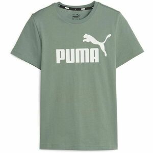 Puma ESS LOGO TEE B Fiú póló, khaki, méret kép