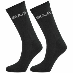 Bula 2PK WOOL SOCK Férfi zokni, fekete, méret kép