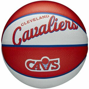 Wilson NBA RETRO MINI CAVS Mini kosárlabda, piros, veľkosť 3 kép