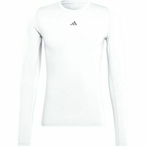 adidas TF LS TEE Férfi póló, fehér, méret kép
