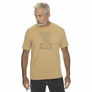BUSHMAN NEALE Férfi póló, barna, méret kép