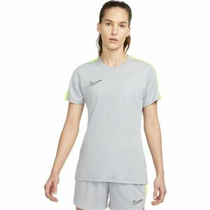 Nike DF ACD23 TOP SS BRANDED Női póló edzéshez, szürke, veľkosť L kép