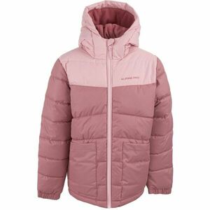 ALPINE PRO CLASO Gyerek kabát, rózsaszín, méret kép