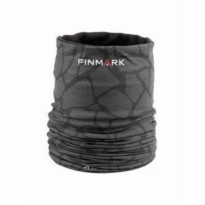 Finmark Multifunkční šátek s flísem Multifunkcionális csősál, szürke, méret kép