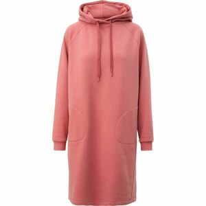 s.Oliver QS HOODIE LS DRESS Női hosszú pulóver, rózsaszín, veľkosť XL kép
